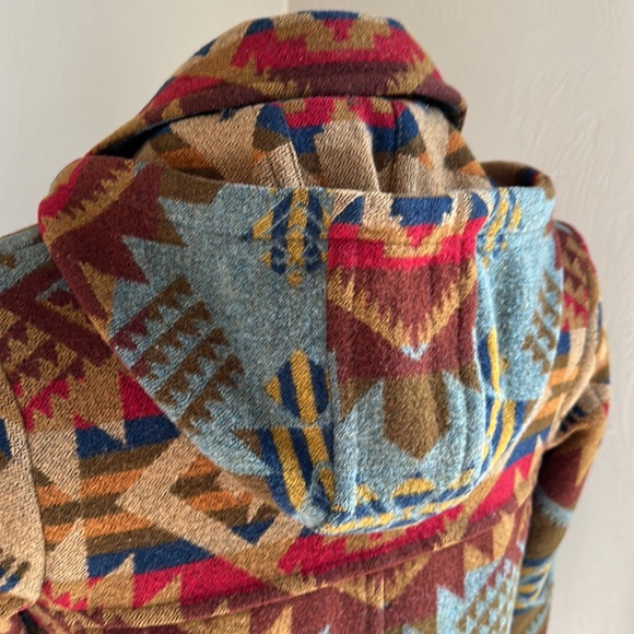 PENDLETON JOURNEY WEST Tillamook Coat Jacket Removable Hood * Size XS 2 4 - Picture 4 of 10